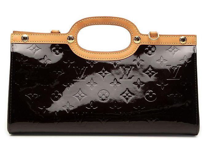 Louis Vuitton Purple Monogram Vernis Roxbury Drive Violet