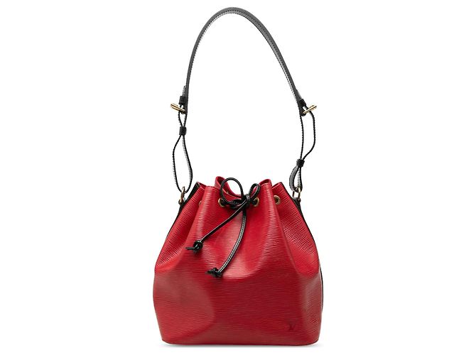 Louis Vuitton Red Epi Petit Bicolor Noe Rouge