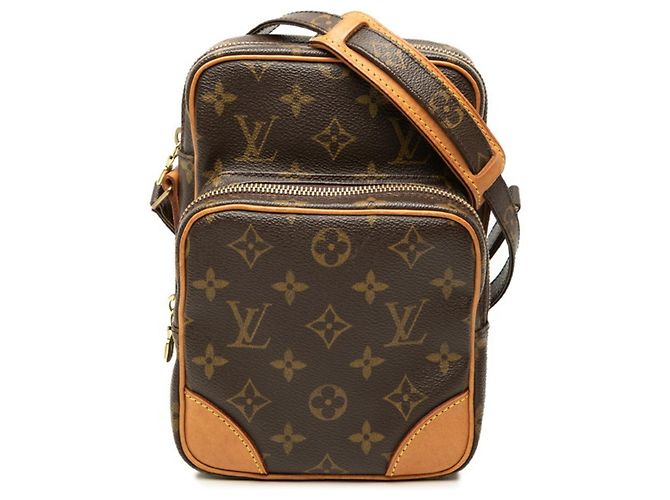 Bolsa Tiracolo Louis Vuitton Monogram Amazon Marrom
