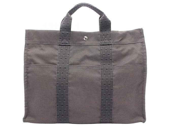 Hermès Saco Tote Hermes Herline MM Marrom