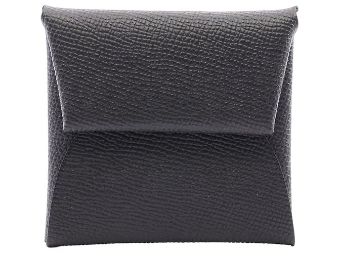 Hermès Portamonete Hermes Bastia Nero