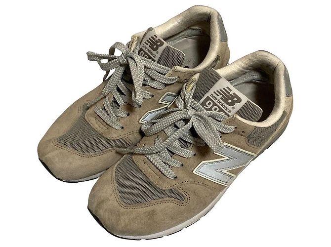 Autre Marque New Balance MRL996AG Low Cut Sneaker Beige