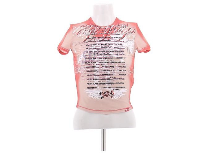 Top naranja Diesel