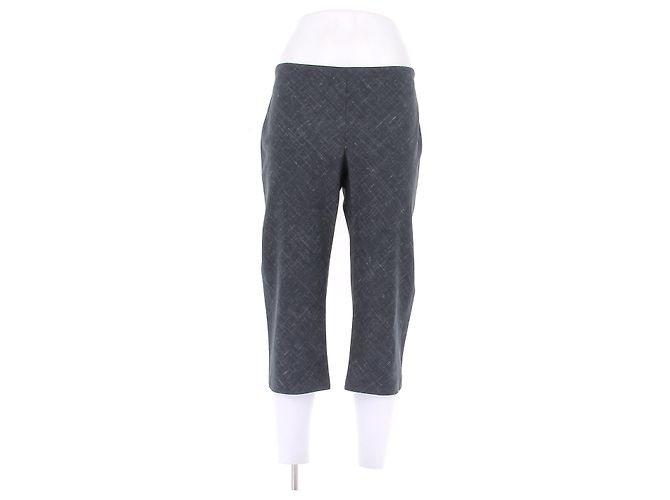 Autre Marque CHRISTOPHER ESBER Capri Hose Grau Wolle