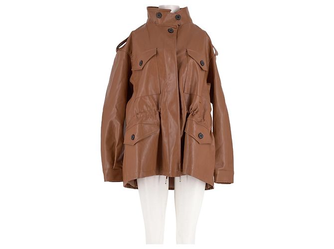 Autre Marque Kurze braune Jacke