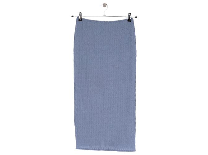 Rouje Baumwollrock blau