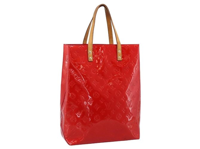 Louis Vuitton Reade Monogram Vernis MM Rouge