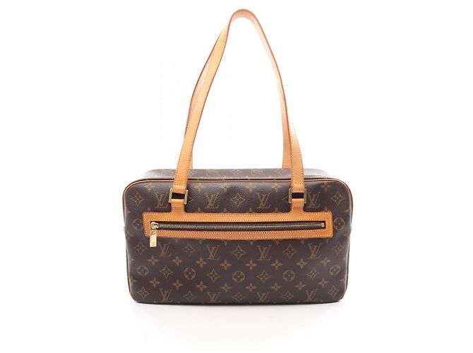 Borsa a tracolla Louis Vuitton Cite GM Monogram Marrone