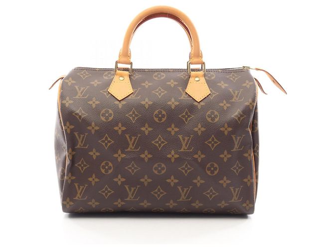 Sac à main Louis Vuitton Speedy 30 Monogram Marron
