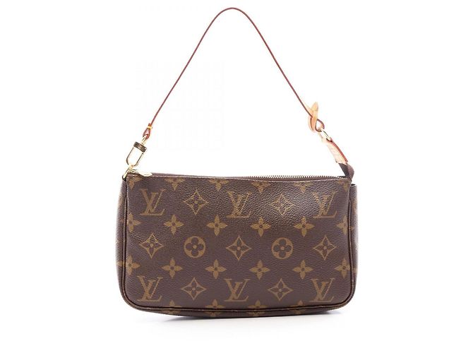 Bolsa Louis Vuitton Pochette Accessoires Marrom