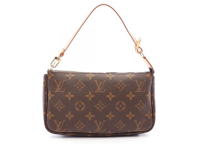 Louis Vuitton Pochette Accessoires Handtasche Braun