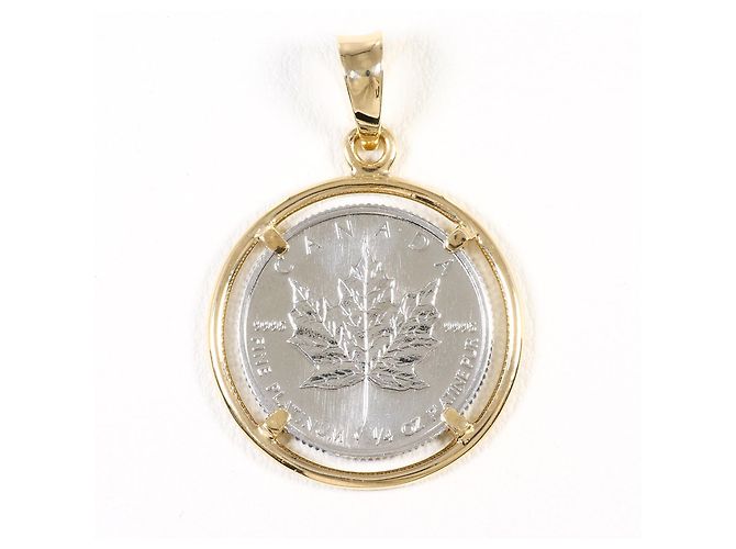Autre Marque Pendente in platino e oro giallo D'oro