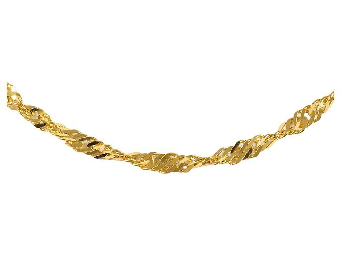 Autre Marque Collana in oro giallo 22K D'oro