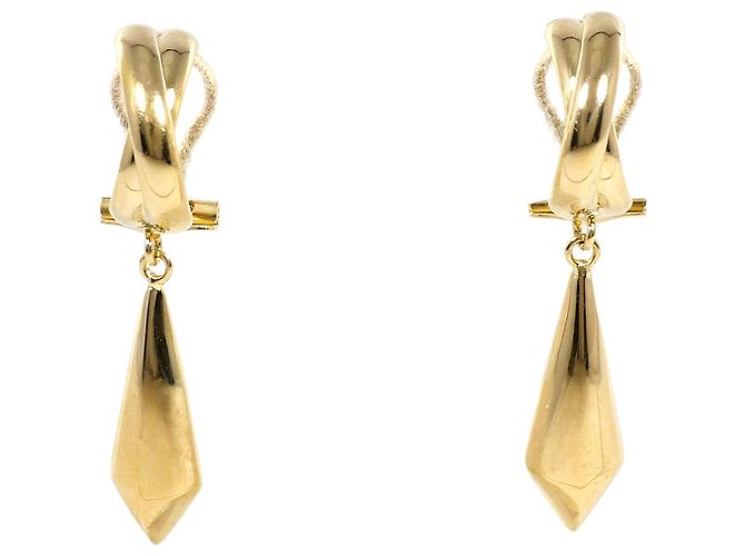 Autre Marque Orecchini a goccia in oro giallo 18K D'oro