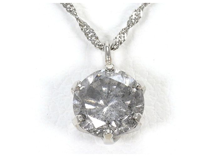 Autre Marque Collana in platino e diamanti