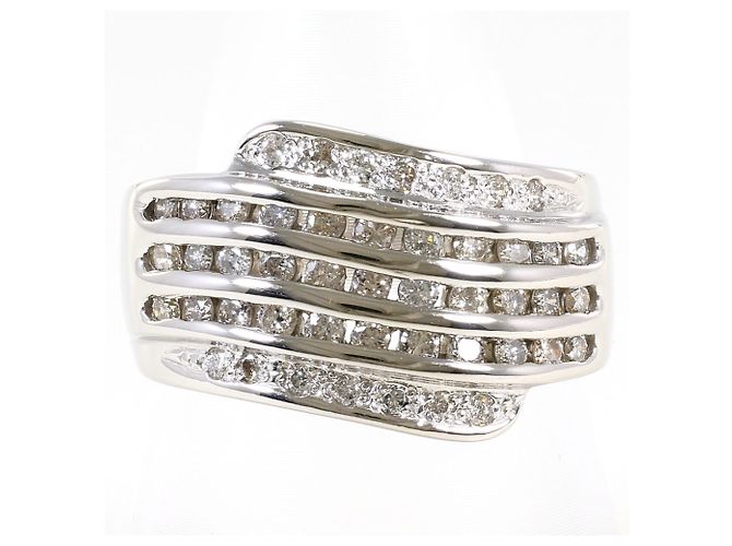 Autre Marque Platin-Diamant-Ehering