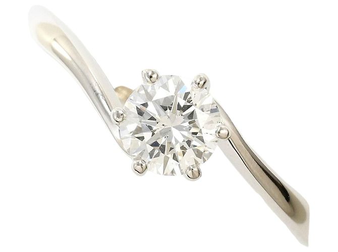 Autre Marque PT900 Platin-Ehering mit Diamant