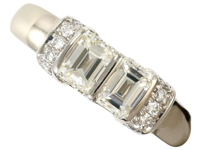 Autre Marque Platin-Diamant-Ehering