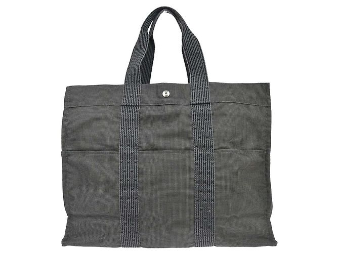 Hermès Hermes Fourre Tout Toile GM Marron
