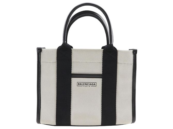 Balenciaga Hardware Canvas Small Blanc