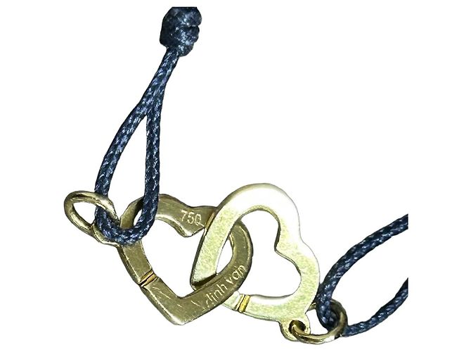 Bracciale Dinh Van in oro giallo double cœurs D'oro