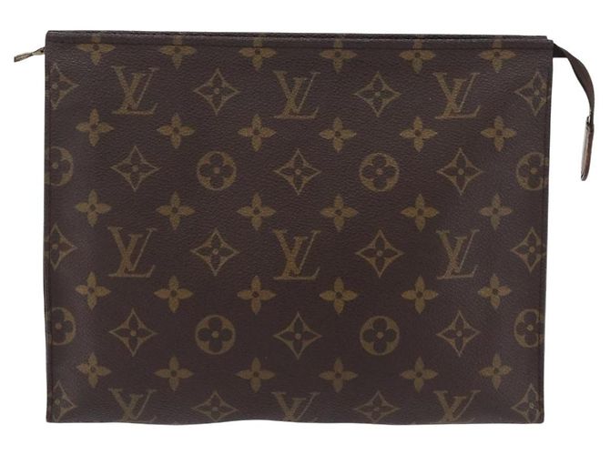 Necessaire Louis Vuitton Monogram Canvas 26 Marrom