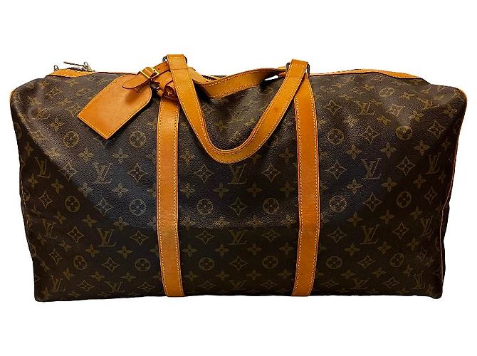 Louis Vuitton Sac Souple Monogram Canvas 55 Marron