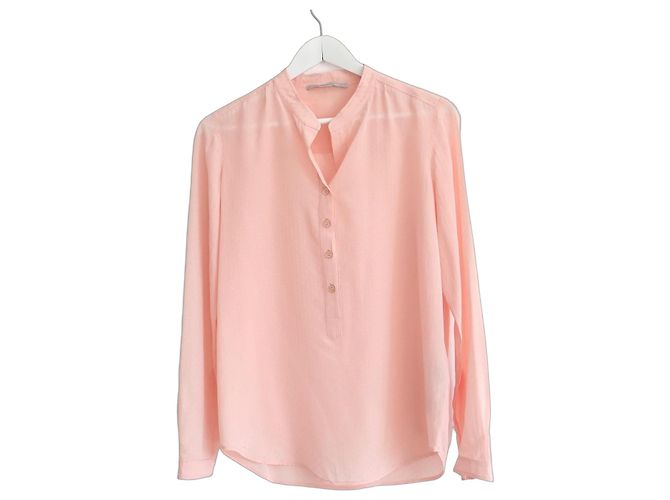 Stella Mc Cartney Stella McCartney Blusa de Jacquard com Bolinhas Rosa
