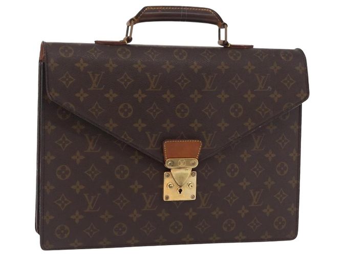 LOUIS VUITTON Monogram Serviette Conseiller Briefcase M53331 LV Auth BA16181 Monograma