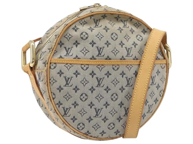 LOUIS VUITTON Monogram Mini Jeanne GM Shoulder Bag Blue M92000 LV Auth ep15933 Blau