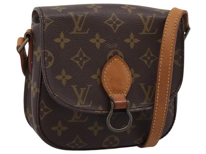 LOUIS VUITTON Monogram Saint Cloud PM Shoulder Bag M51244 LV Auth 200519 Monograma