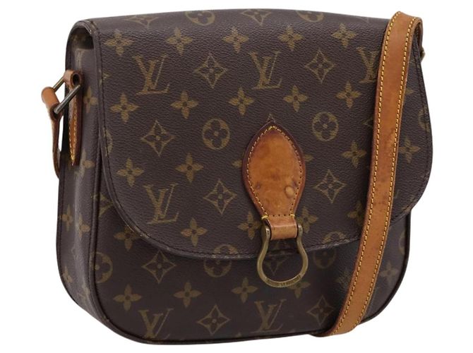 LOUIS VUITTON Monogram Saint Cloud GM Shoulder Bag M51242 LV Auth 206914 Monogramm