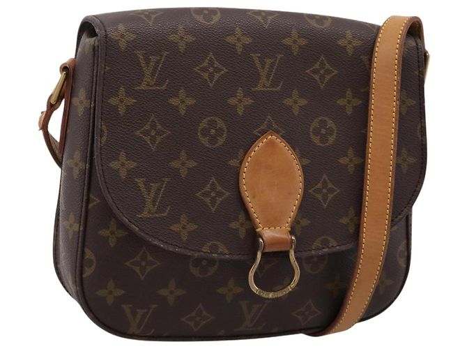 LOUIS VUITTON Monogram Saint Cloud GM Shoulder Bag M51242 LV Auth 205902 Monogramme