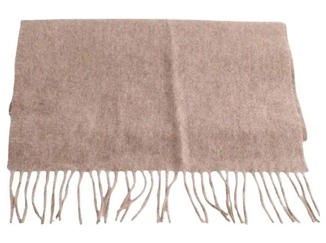 Bufanda Eric Bompard de cachemira beige