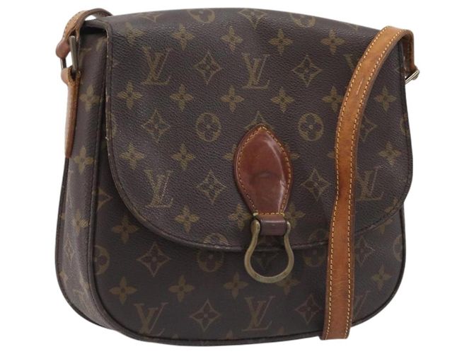 LOUIS VUITTON Monogram Saint Cloud GM Shoulder Bag M51242 LV Auth 202500 Monogramme