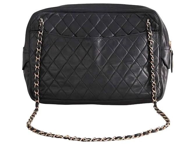 Chanel Black Camera shoulder bag