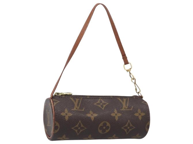 LOUIS VUITTON Monogram Papillon Pouch Pouch LV Auth 205921 Monograma