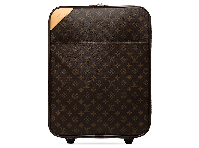 Sac de voyage Louis Vuitton Monogram Pegase 45 Marron