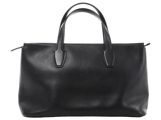 Bolsa de Ombro em Couro Marcel da The Row em Black Preto