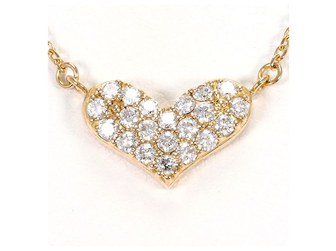 Autre Marque Collana in oro rosa 18K con diamante D'oro
