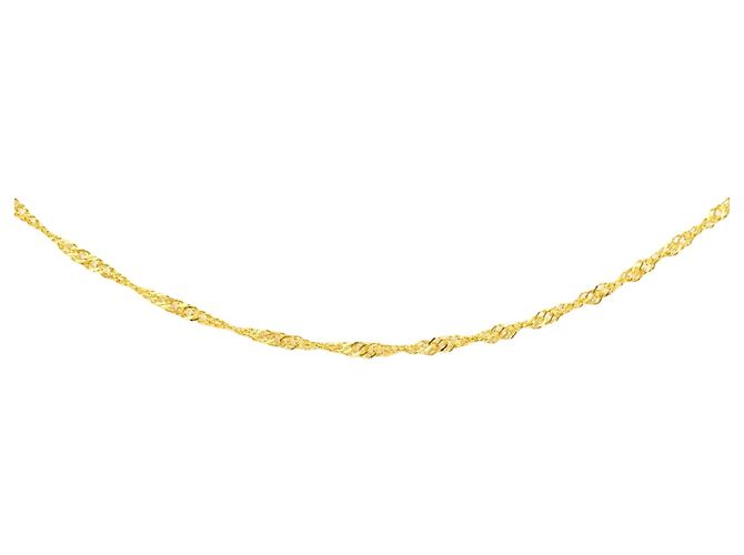 Autre Marque Collana in oro giallo 24K D'oro