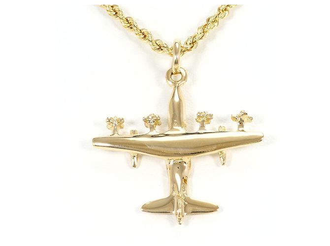 Autre Marque Collana in oro giallo 14K D'oro