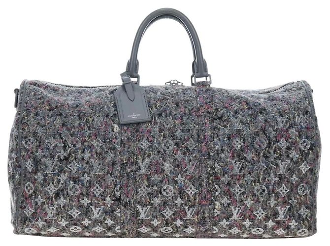 Louis Vuitton Keepall Bandouliere Monogram Tapestry Canvas 50 Marrom