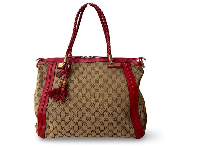 Borsa a tracolla Gucci in pelle rossa Rosso