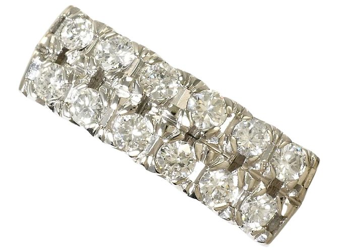 Autre Marque Platin-Diamant-Ehering