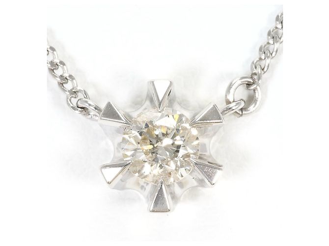 Autre Marque PT850 Platinum Necklace with Diamond