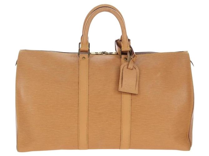Louis Vuitton Keepall Epi Leather 45 Marron