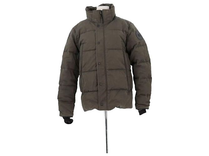 Canada Goose Casaco acolchoado de algodão cáqui Caqui