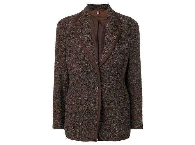 Romeo Gigli 1990s Jacket Brown
