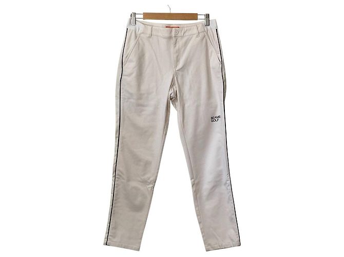 Autre Marque BEAMS GOLF Airshut Stretch Sideline Pants White